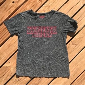Stranger Things Graphic Tee XL Grey